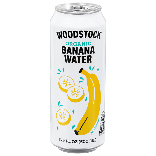 WOODSTOCK Organic Banana Water Same-Day Delivery | Lakewinds Co-op