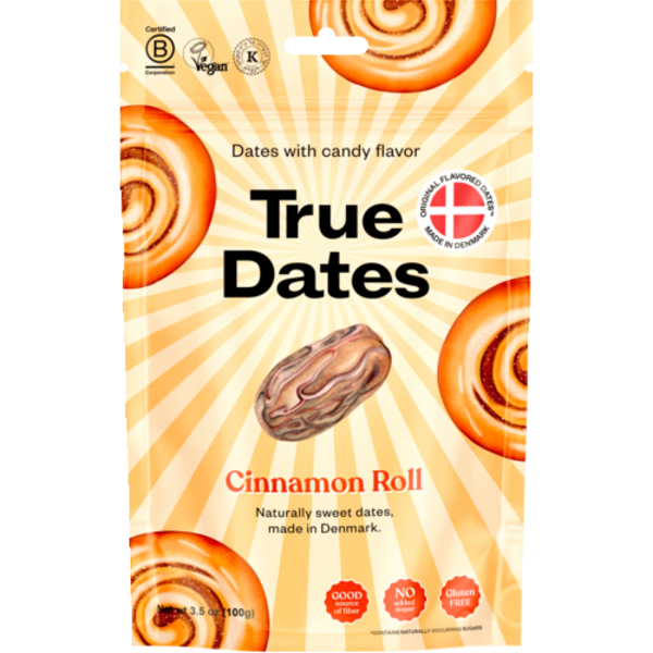 True Dates Cinnamon Roll Flavoured Dates