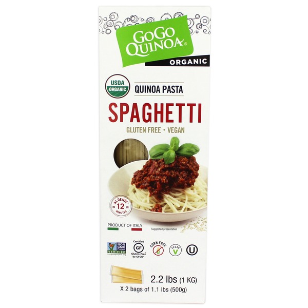 Gogo Quinoa Organic Spaghetti (1.1 lb) from Costco Instacart