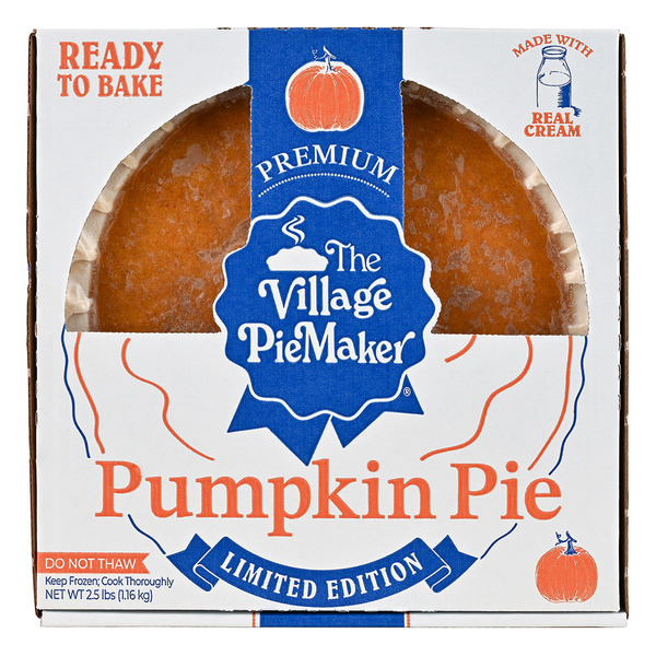 The Village Pie Maker Premium Pumpkin Pie Same-Day Delivery or