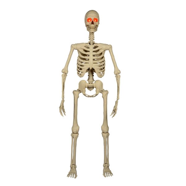 Haunted Living 7-ft Ultra Posable Skeleton Halloween Decoration
