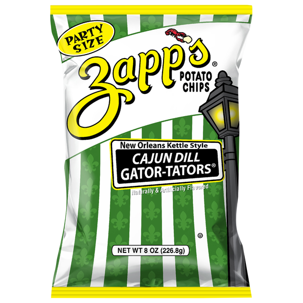 Zapp's New Orleans Kettle Style Cajun Dill Gator-Tators Potato