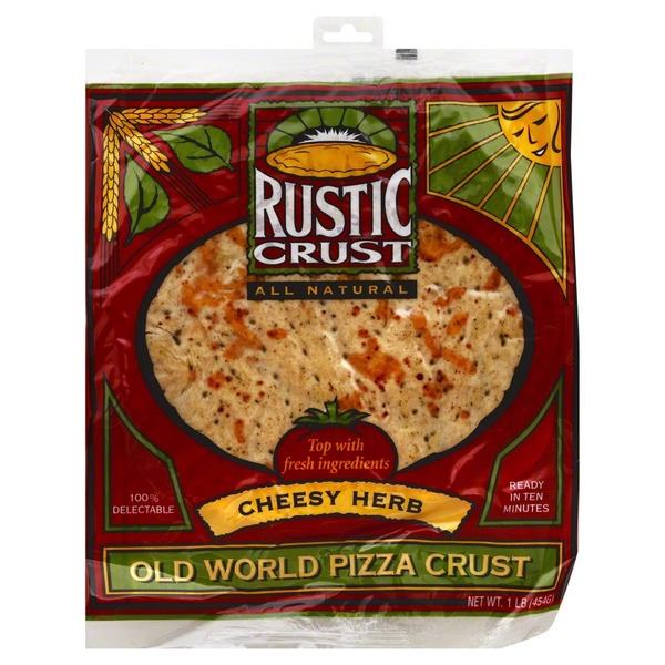 Rustic Crust Pizza Crust, Cheesy Herb, Old World, Bag (1 lb) Instacart
