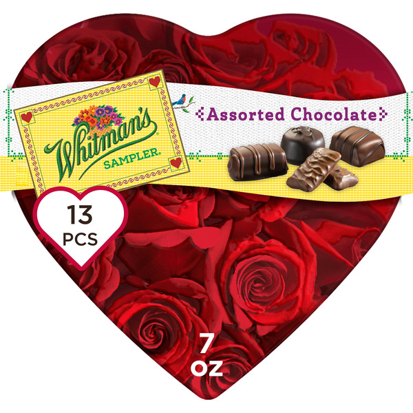 Whitman's Sampler Valentine's Day Assorted Milk & Dark Chocolate