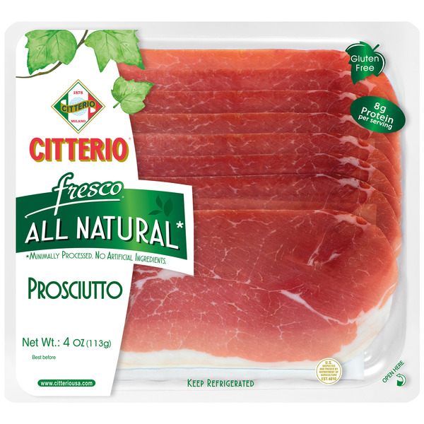 Citterio USA Prosciutto Fresco, Sliced