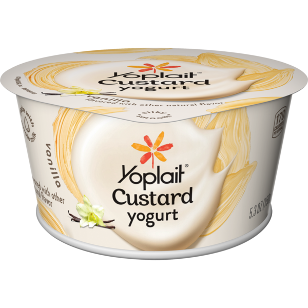 Yoplait Custard Yogurt, Gluten Free, Vanilla (5.3 oz) Instacart