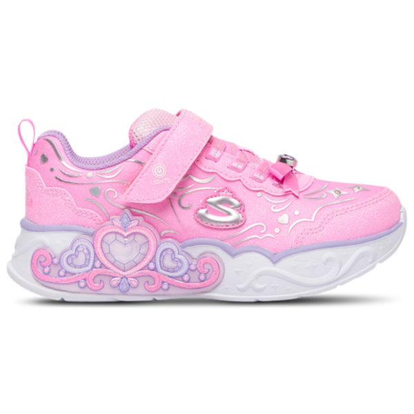 Skechers Girls' Princess Steps Preschool Shoe, Size 11 - Pink