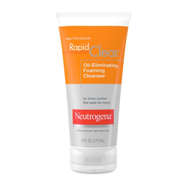 neutrogena rapid clear foaming cleanser