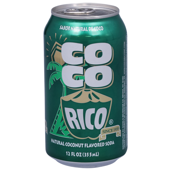 Coco Rico Soda, Natural Coconut Flavored Same-Day Delivery | HMart