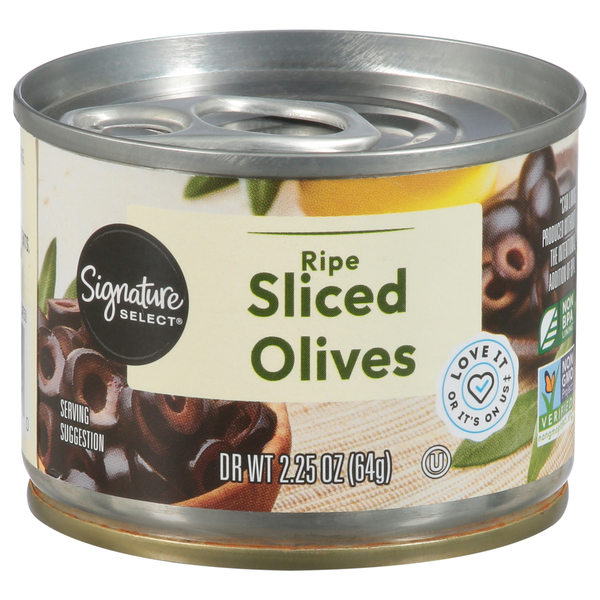 Signature SELECT Olives, Sliced, Ripe