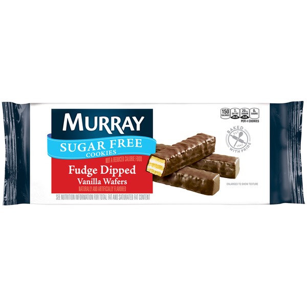 Murray Sugar Free Fudge Dipped Vanilla Wafers Cookies 5 5 Oz Instacart