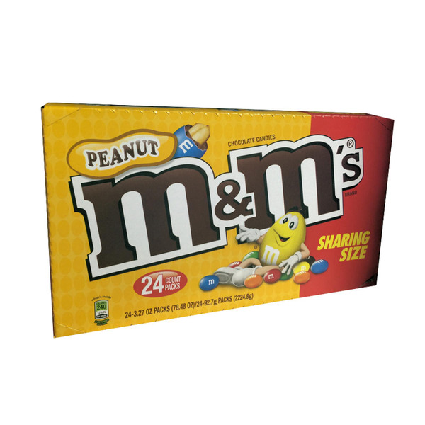M&M's - Peanut Share Size - 24 Ct