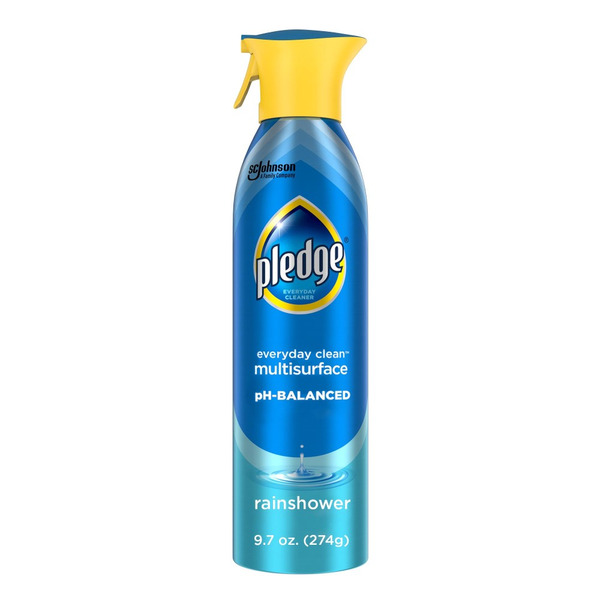 Pledge® Everyday Clean Multisurface Cleaner Aerosol, Rainshower