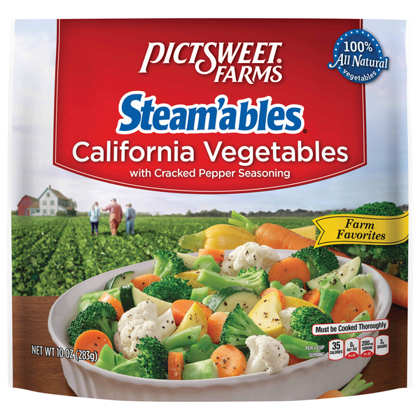Pictsweet Farms California Vegetables with Cracked Pepper Seasoning