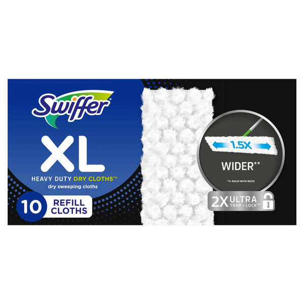 Swiffer Xl Heavy-duty Dry Sweeping Cloths Refill (10-count)