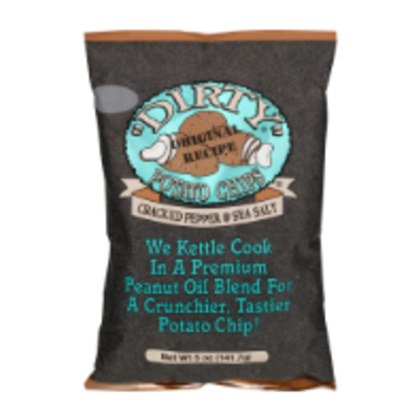 Dirty Potato Chips, Cracked Pepper & Sea Salt, 2 oz - 25 ct