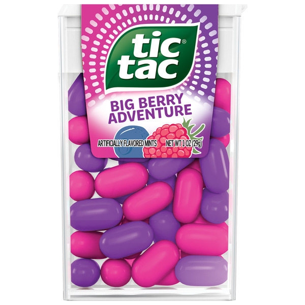 Tic Tac Fresh Breath Mints, Big Berry Adventure, Bulk Hard Candy