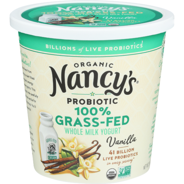 Nancy's Organic Grass-Fed Vanilla Yogurt