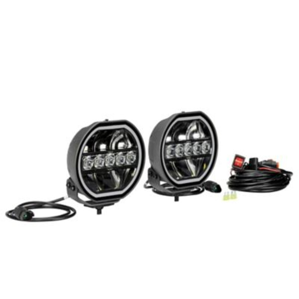 TravellerX 3,200-Lumen Offroad LED Driving Lights, 7 in., 2-Pack