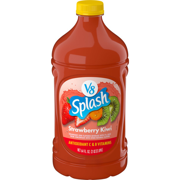 「Fresh Juice」 V8 Strawberry Kiwi Flavored Beverage Same-Day Delivery or Pickup