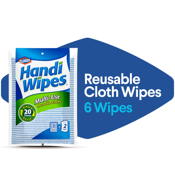 ドロップページです。 Clorox Handi Wipes Multi-Use Reusable Cloths Same-Day Delivery or