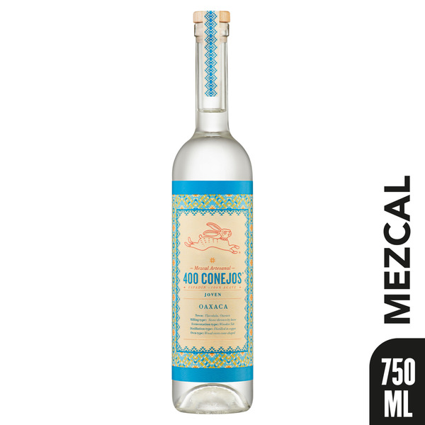 400 Conejos® Espadín Mezcal Joven Same-Day Delivery or Pickup