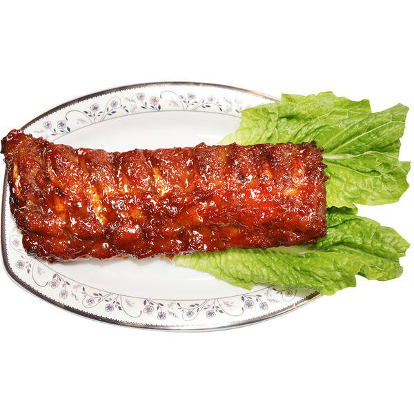 Barbeque Garlic Pork Baby Back Ribs
