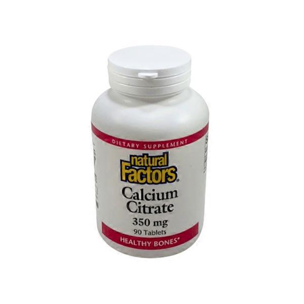 Natural Factors Calcium Citrate 350 Mg Dietary Supplement (each