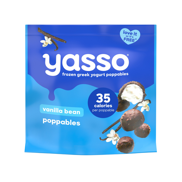 Yasso Frozen Greek Yogurt Poppables Vanilla Bean Poppables Same