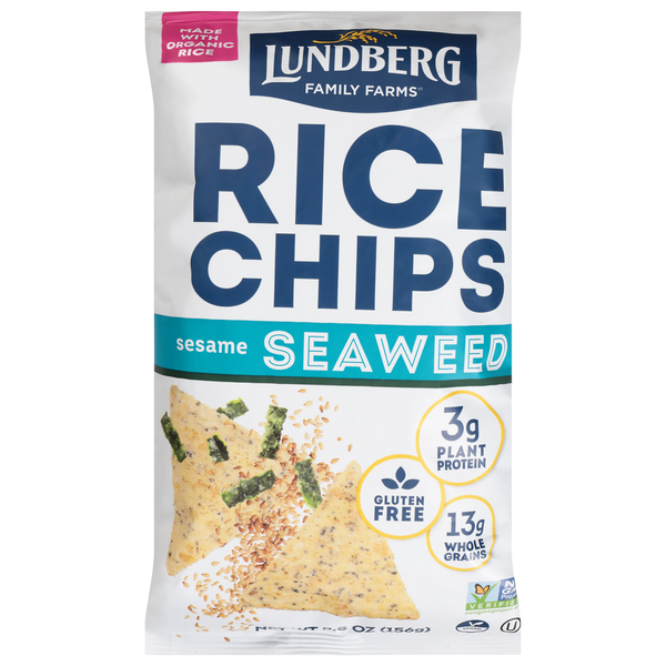 Lundberg Family Farms Sesame Seaweed Rice Chips