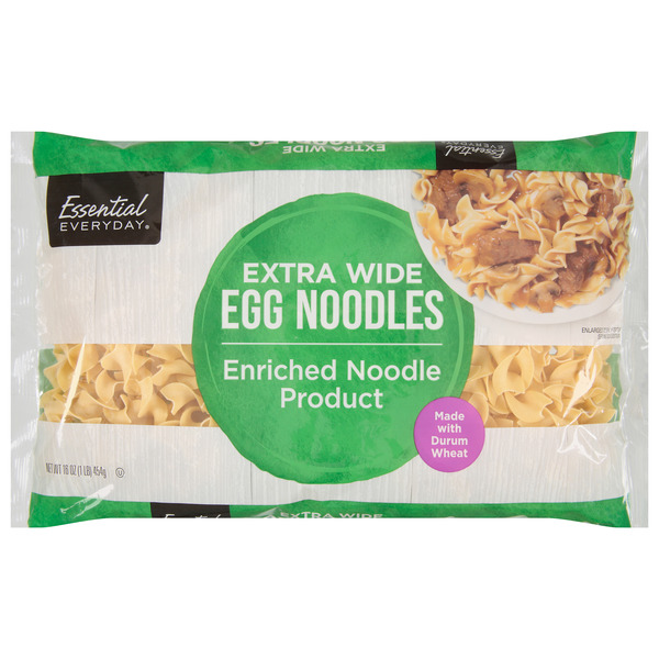 Essential Everyday Extra Wide Egg Noodles - 16 oz Same-Day