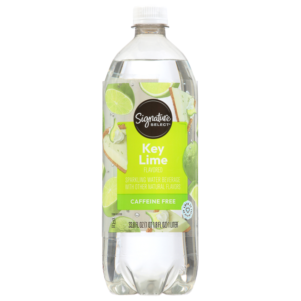 Signature SELECT Sparkling Water Beverage, Key Lime