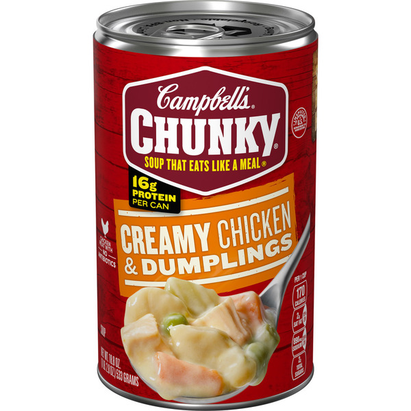 Campbell's Creamy Chicken and Dumplings Soup