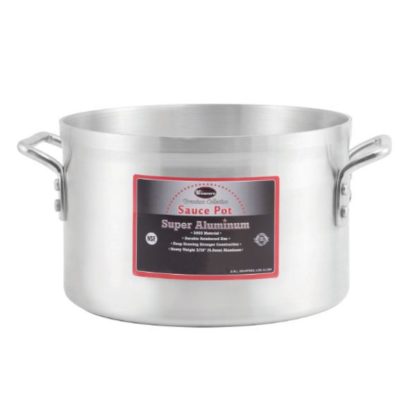 Winco - Aluminum Sauce Pot - 8 Qt