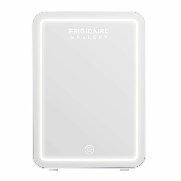 Frigidaire Gallery 9 Can Beauty Lighted Mirror Fridge - White