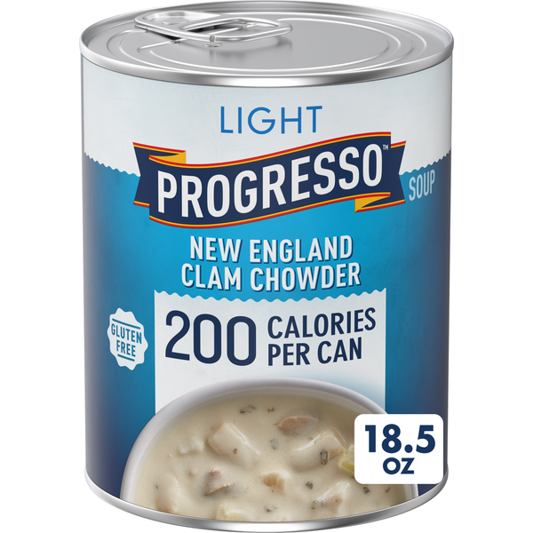 Progresso Soup, New England Clam Chowder, Light