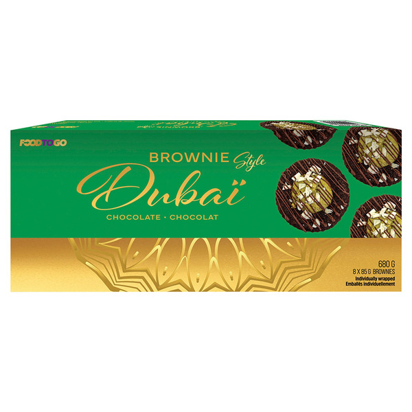 Dubai Chocolate Brownies, 8 x 85 g