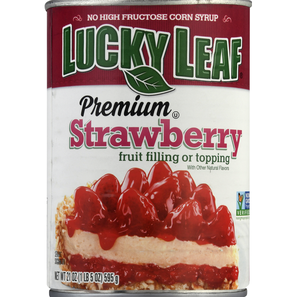 Lucky Leaf Fruit Filling, Strawberry (21 oz) Instacart