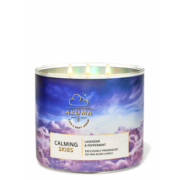 Lavender Peppermint 3-Wick Candle Same-Day Delivery | Bath & Body
