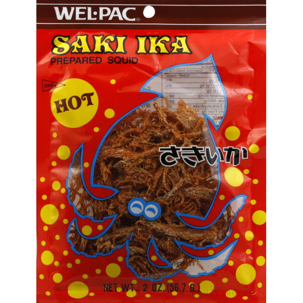 Wel-Pac Prepared Squid, Hot