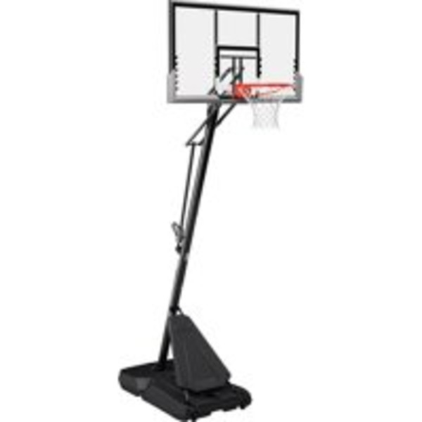 Spalding Angled Portable Pro Glide Basketball Hoop