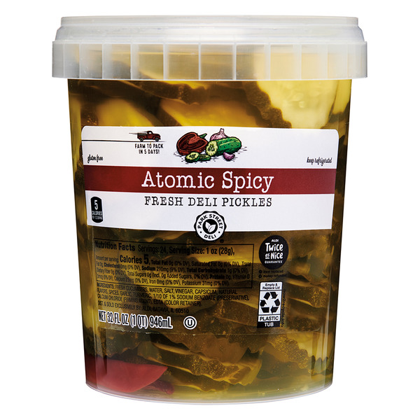 Park Street Deli Atomic Pickle Chips Same-Day Delivery or Pickup