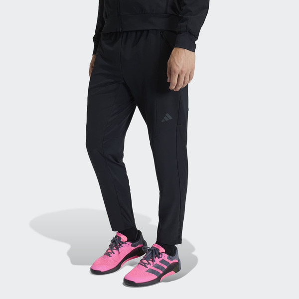 adidas Men's D4T Workout Pants, M - Black