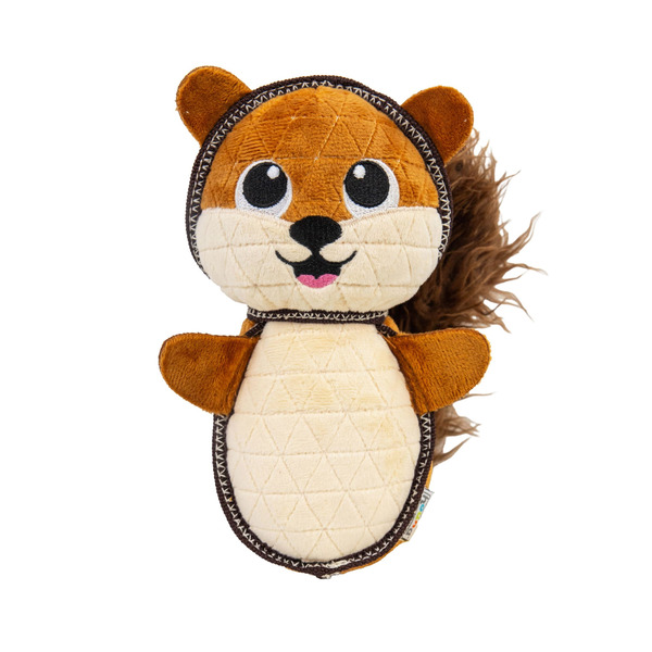 Outward Hound Squirrel Xtreme Seamz Dog Toy, Medium