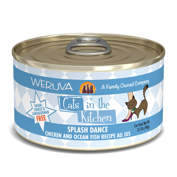 Weruva Cats in the Kitchen, Splash Dance with Chicken & Ocean Fish