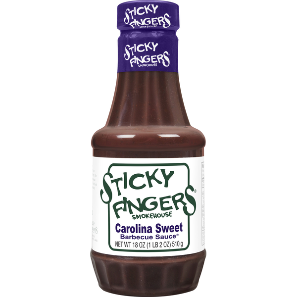 Sticky Fingers Smokehouse Barbecue Sauce, Carolina Sweet (18 oz