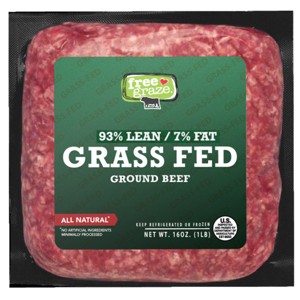 Free Graze Grass-Fed 93% Ground Beef