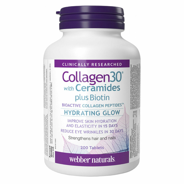 Webber Naturals Collagen30 With Ceramides Plus Biotin Tablet
