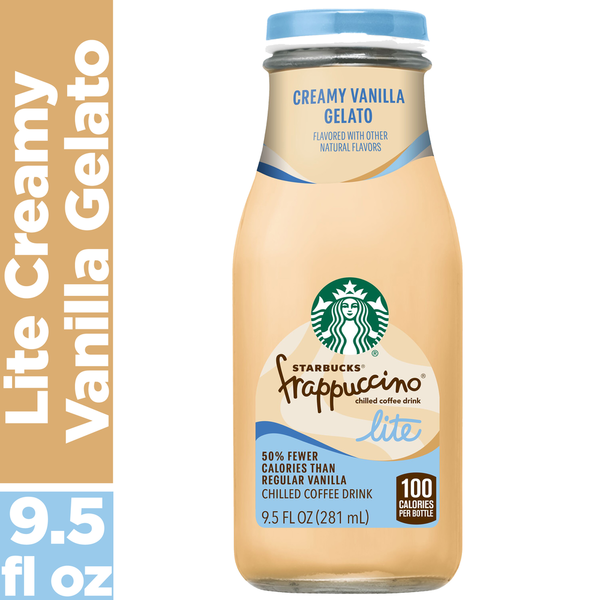 Starbucks Frappuccino Chilled Coffee Drink Lite Creamy Vanilla
