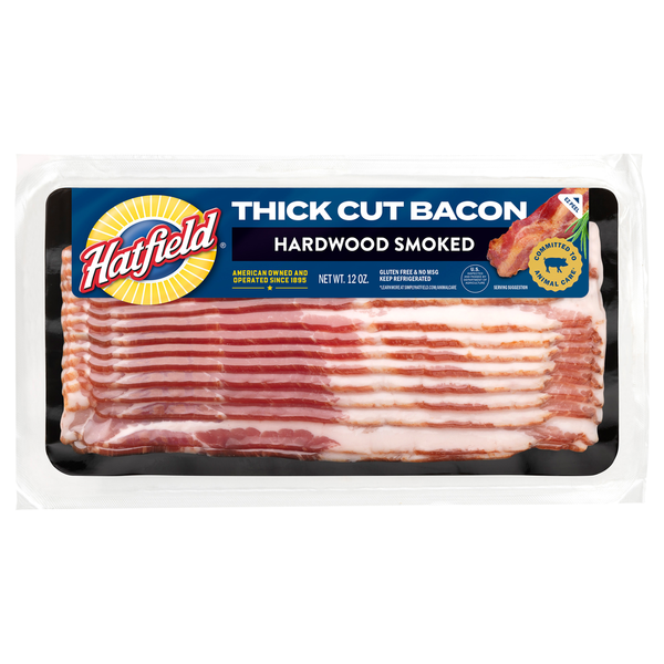Hatfield Thick Cut Hardwood Smoked Bacon